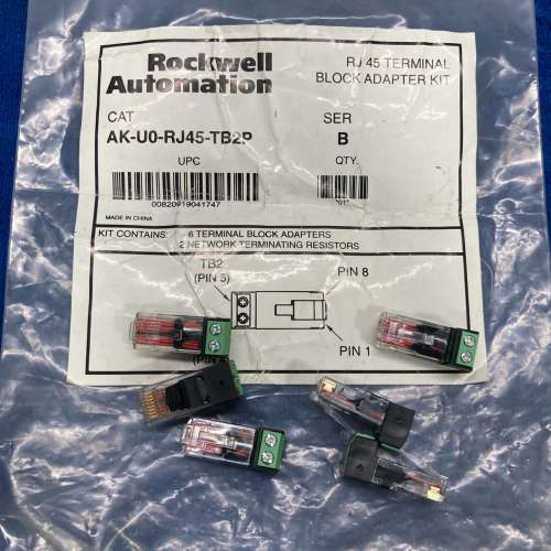 议价AB罗克韦尔AK-U0-RJ45-TB2P 变频器接口配件模