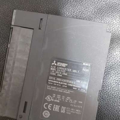 议价PLC模块，Q64AD成色几乎全新，功能完好完好