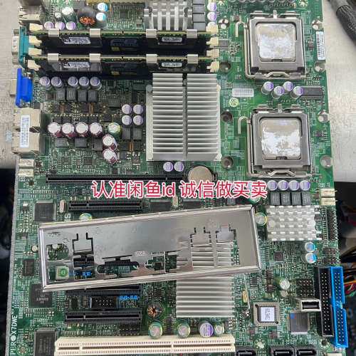 议价超微X7DWE REV：1.01版本 771针双路主板  工