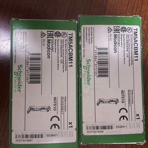 议价TM5ACBM11施耐得PLC模块，有两块，详细看图，7