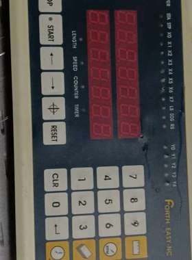 议价台湾FORTH单轴控制器，二手拆机，型号EASY-NC前面板