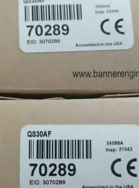 议价全新原装邦纳QS30AF