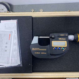 议价三丰Mitutoyo高精度数显万分尺,型号293-100