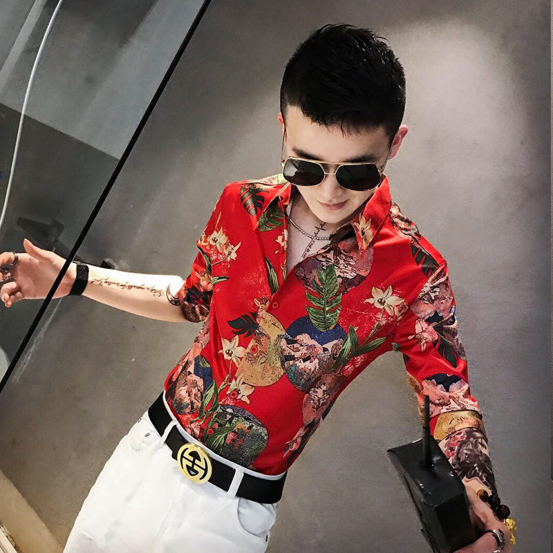 短袖衬衫其他翻领韩版