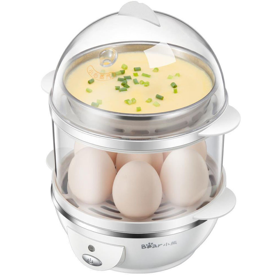 小熊ZDQ-2201煮蛋器蒸蛋器全自动多功能早餐小型家用蒸蛋羹热牛奶