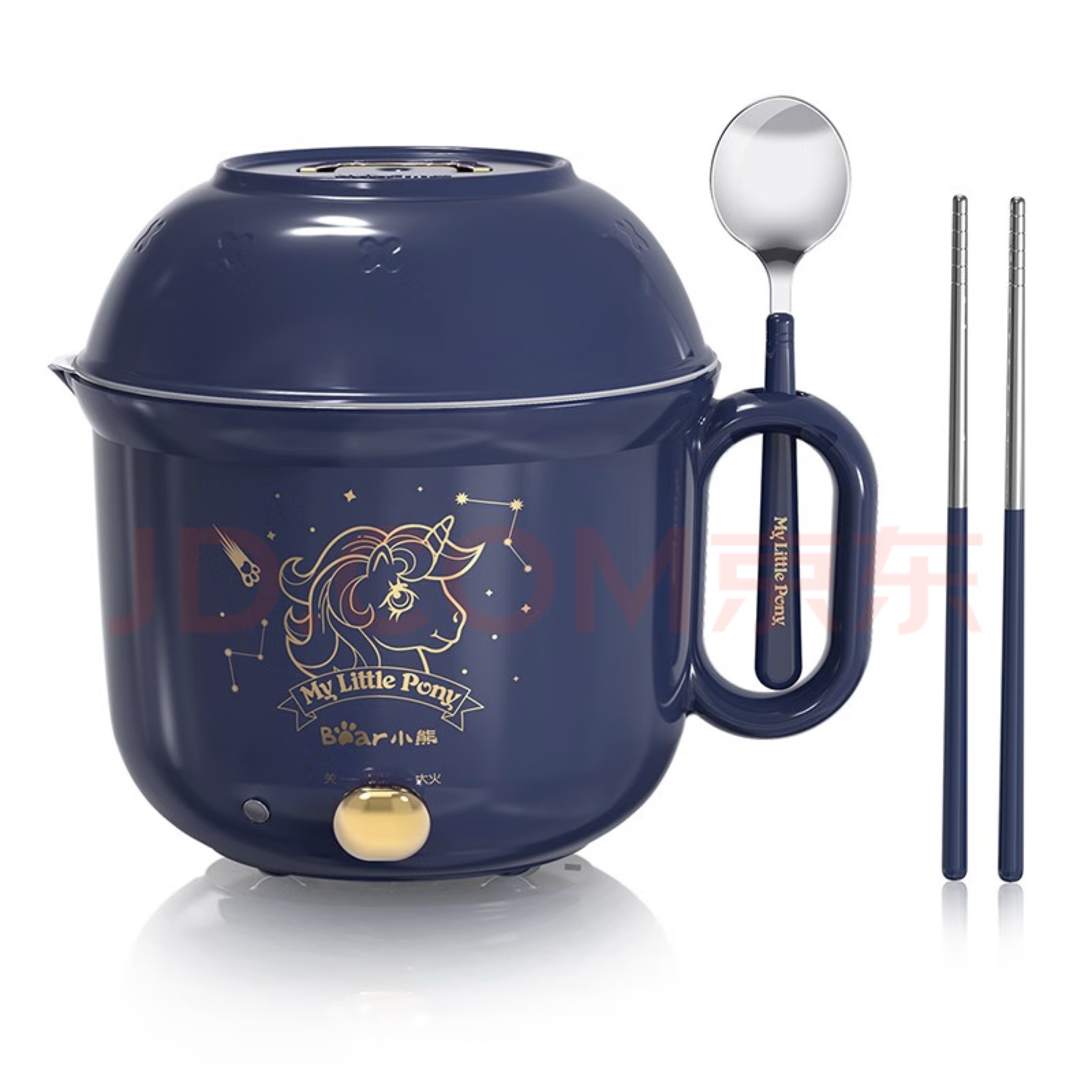 小熊电煮锅家用宿舍学生多功能蒸煮一体锅小火锅煮面小电锅电火锅