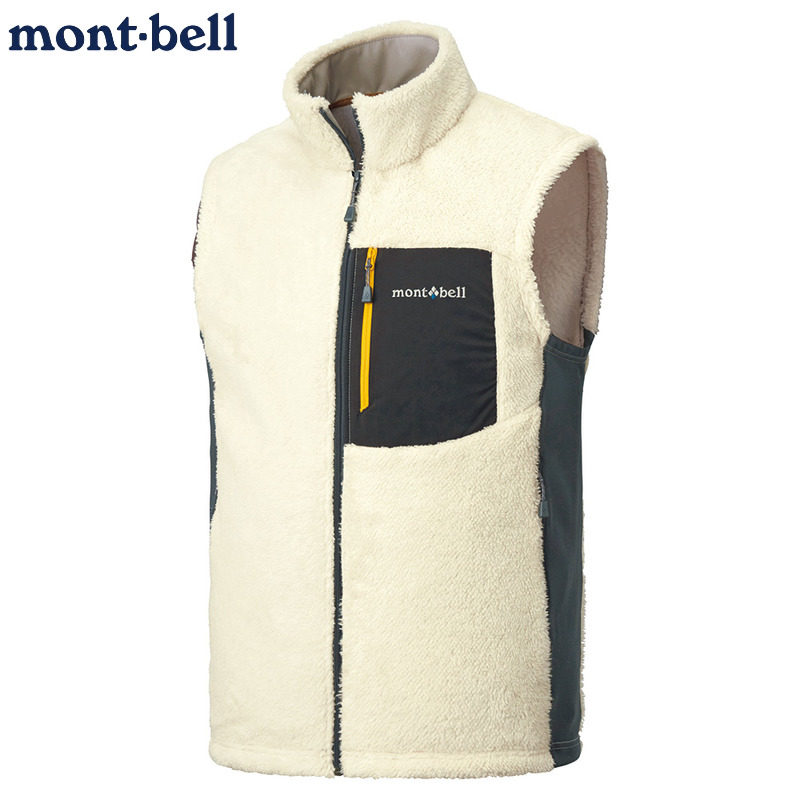 mont·bell抓绒衣马甲背心保暖