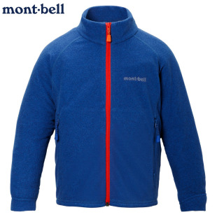 日本代购montbell新款25年儿童抓绒衣小孩户外保暖旅行中间层外套