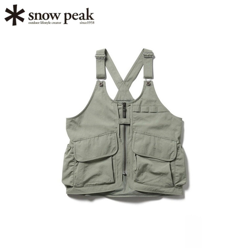 日本snowpeak雪峰户外阻燃马甲
