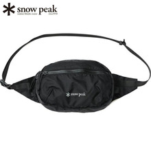 日本代购snowpeak雪峰轻型腰包斜挎包Micro Waist Pouch户外2025