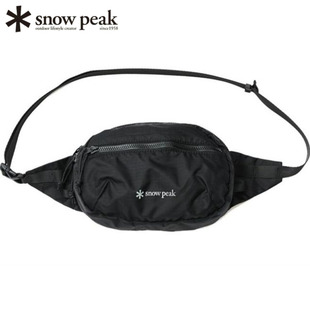 日本代购snowpeak雪峰轻型腰包斜挎包Micro Waist Pouch户外2025