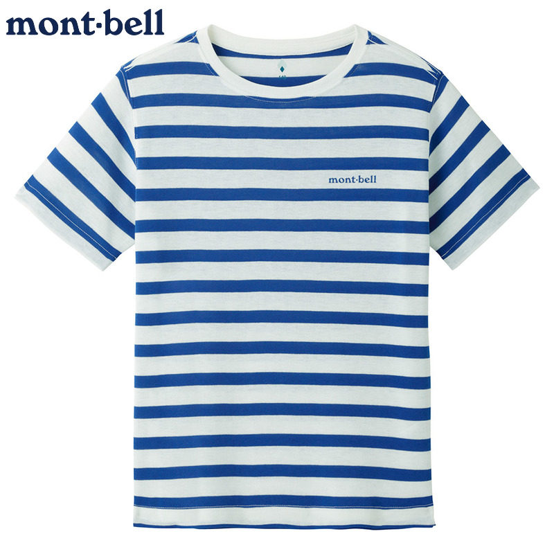 montbell儿童短袖防晒吸汗透气