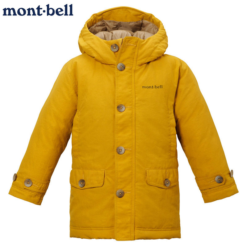 montbell儿童羽绒服大衣保暖外套