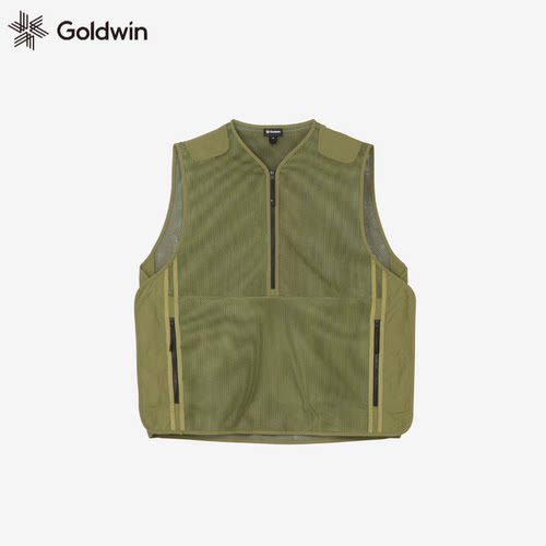 Goldwin网眼透气户外背心马甲