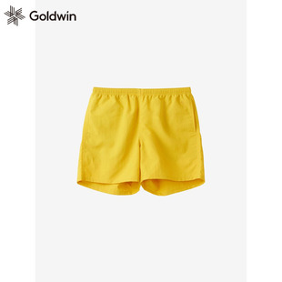 日本代购Goldwin24年新款户外休闲短裤男女水陆两用尼龙沙滩裤子