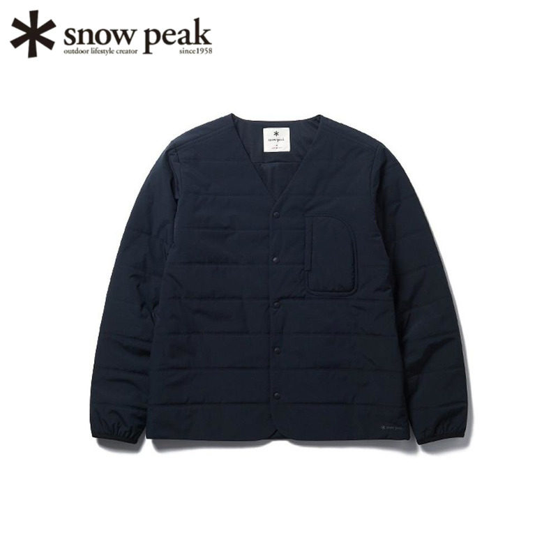 SnowPeak雪峰柔软开衫棉服休闲