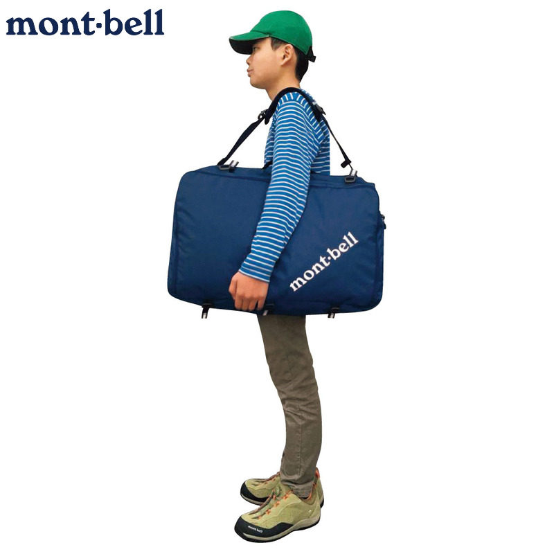 montbell儿童行李袋双肩单肩包