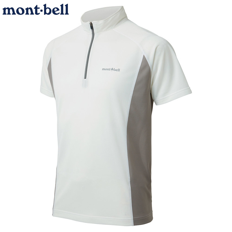 mont·bell速干透气凉感立领T恤