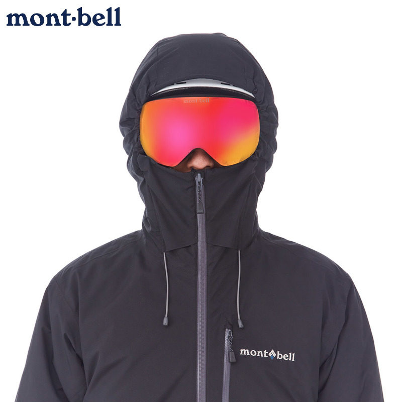 日本montbell滑雪服男保暖冲锋衣