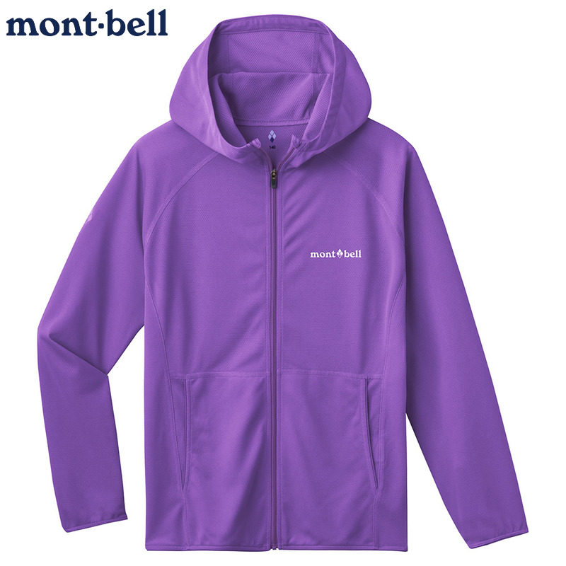 montbell凉爽透气不闷儿童防晒服