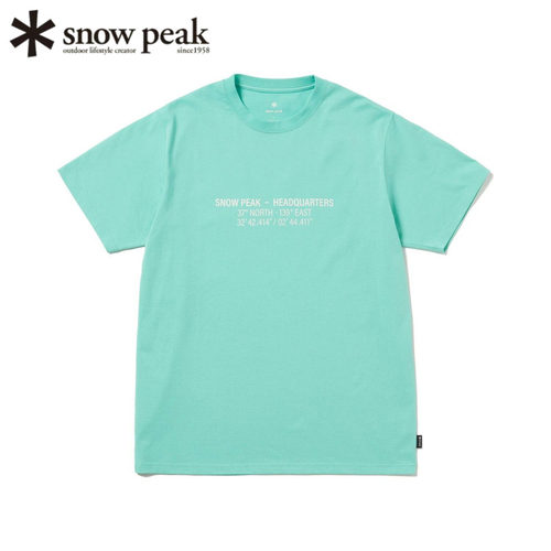 日本snowpeak雪峰速干短袖T恤夏
