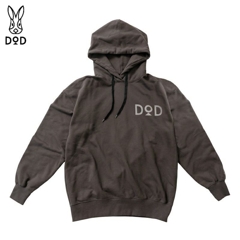 日本DOD兔子连帽长袖卫衣LOGO