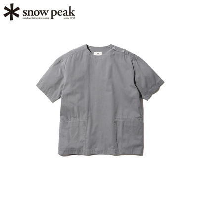 SnowPeak雪峰透气短袖T恤户外