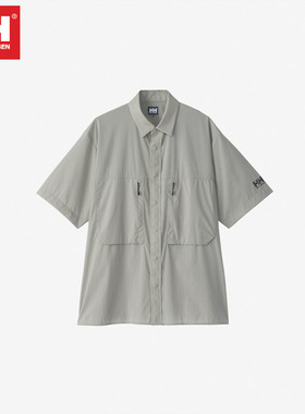 日本代购Helly Hansen海丽汉森防风防水短袖衬衫Partex轻盈透气