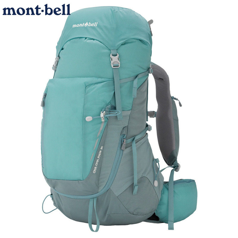 日本montbell女士户外双肩背包