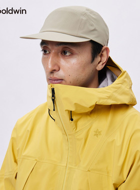 日本代购Goldwin新款防水帽男女Partex鸭舌帽户外运动旅行帽子