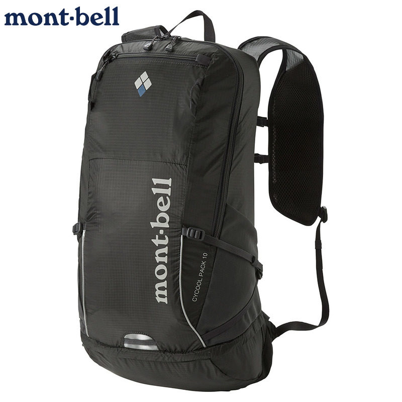 montbell专业骑行双肩背包透气