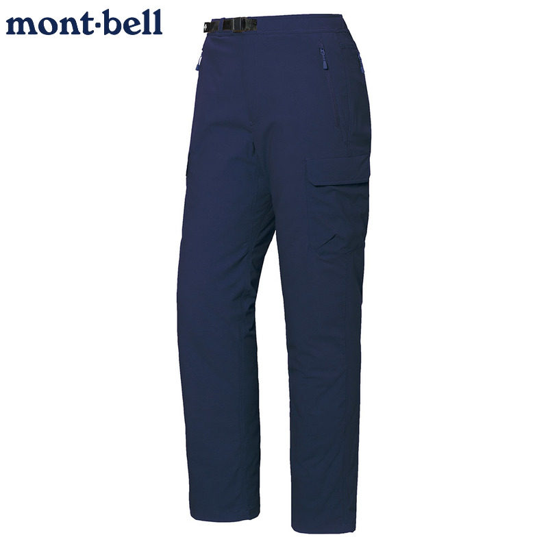 montbell男士徒步长裤OD轻量防风