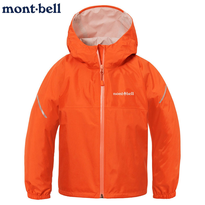 montbell儿童冲锋衣防水透气