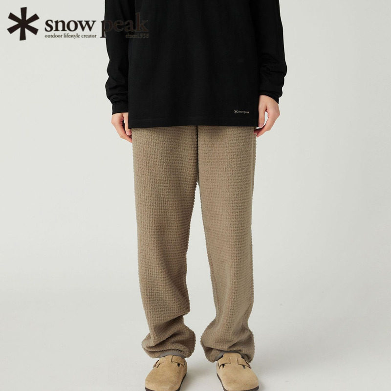 日本snowpeak雪峰轻量保暖长裤