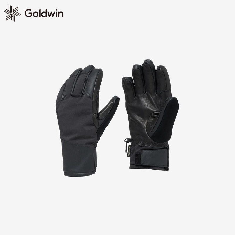 Goldwin真皮GTX防水保暖手套滑雪