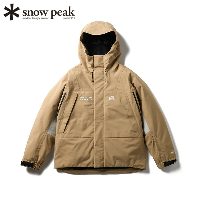 日本snowpeak雪峰高雪地连帽夹克