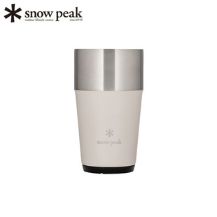日本直邮SnowPeak雪峰TW-470双层不锈钢杯户外露营啤酒杯隔热保冷