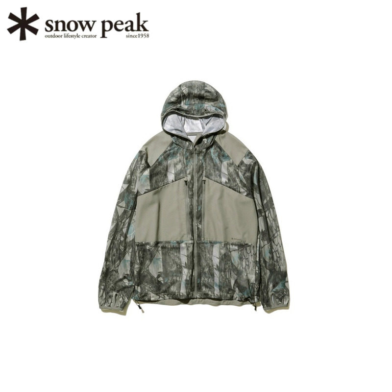 SnowPeak雪峰印花防虫外套透气