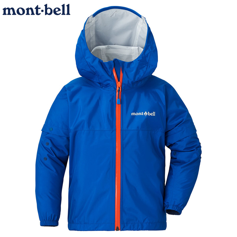montbell儿童冲锋衣防水透气