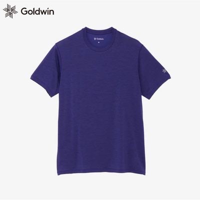 Goldwin羊毛短袖T恤户外透气