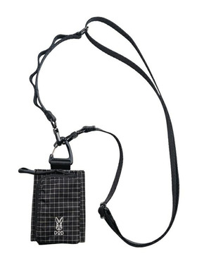 日本代购DOD兔子25年新款单肩包黑色格子防水耐用手机包户外斜挎