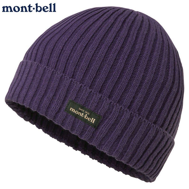 montbell保暖针织毛线帽子