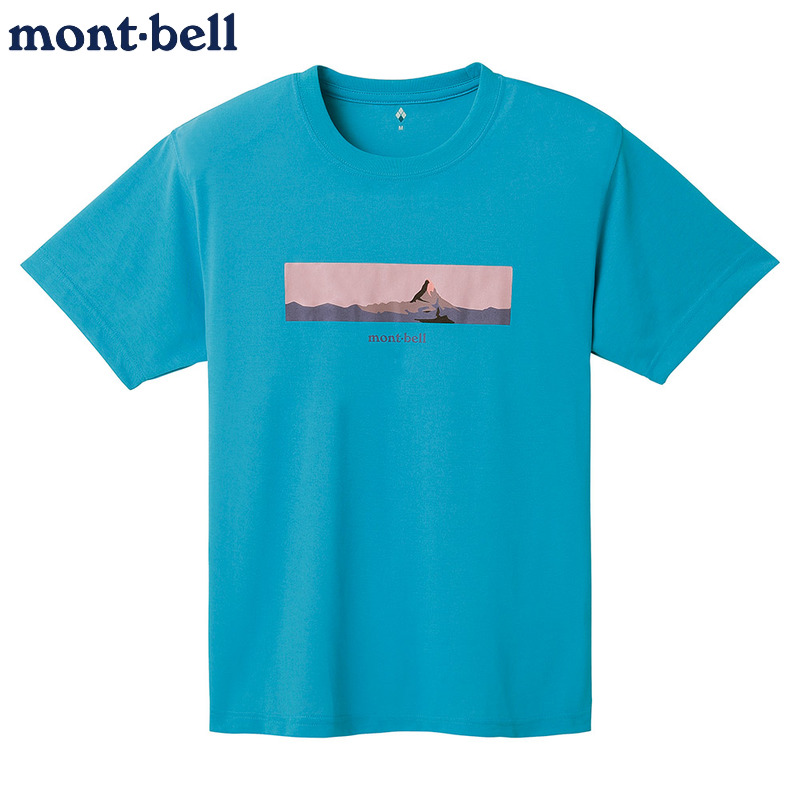 日本mont·bell夏季速干T恤男女