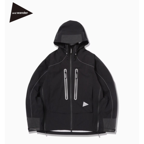 日本andwander冲锋衣防水透气