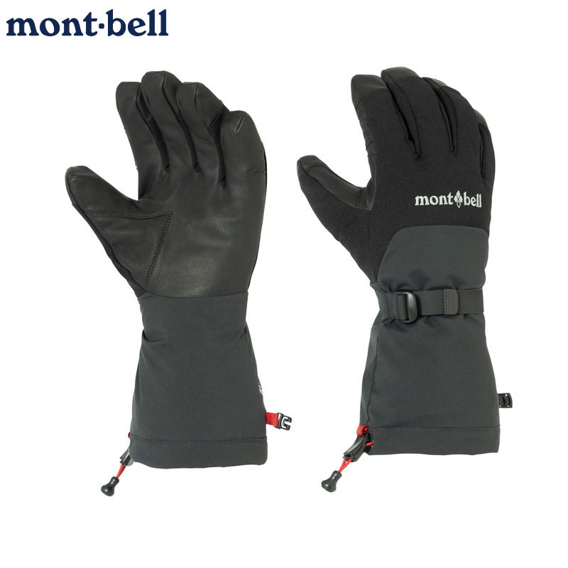 montbell冬季高山滑雪手套2合一