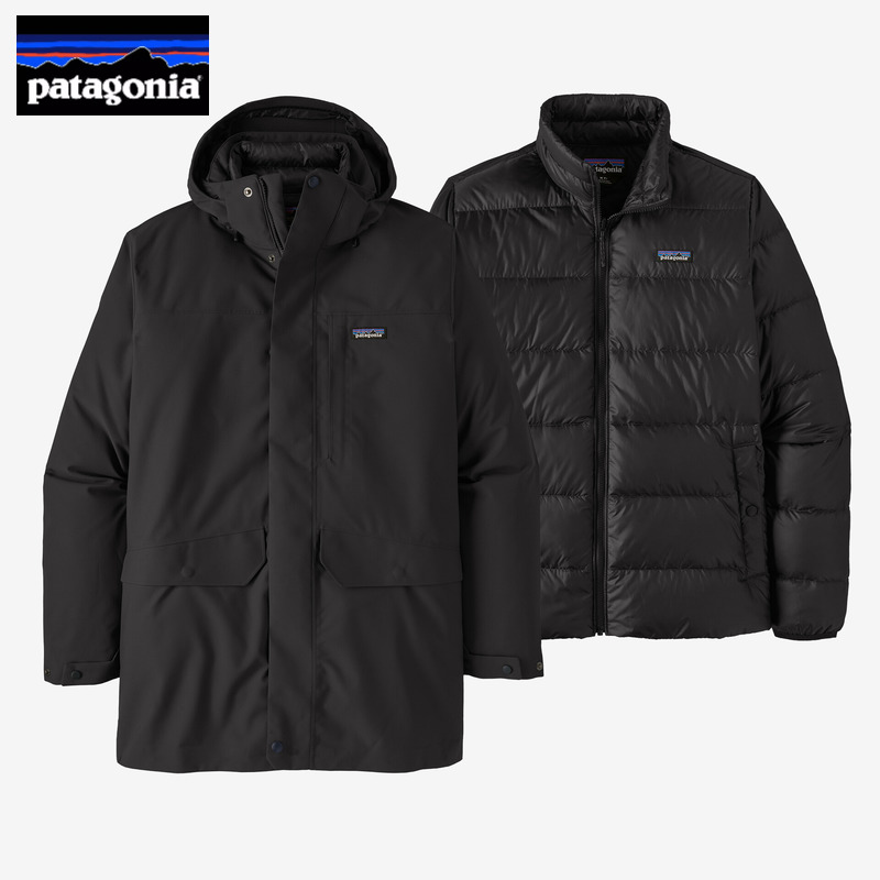 Patagonia巴塔男3合一冲锋衣