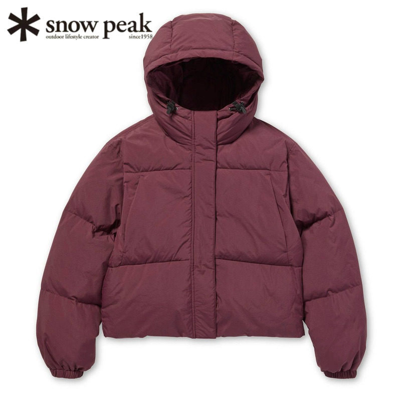 日本snowpeak雪峰户外羽绒服女