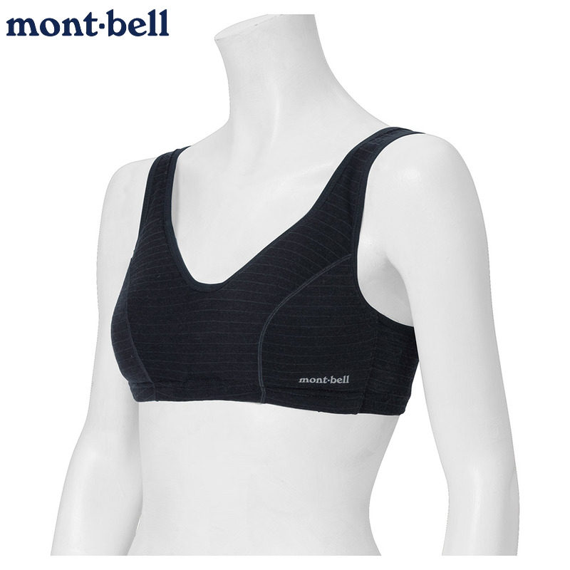 montbell保暖羊毛背心式文胸女