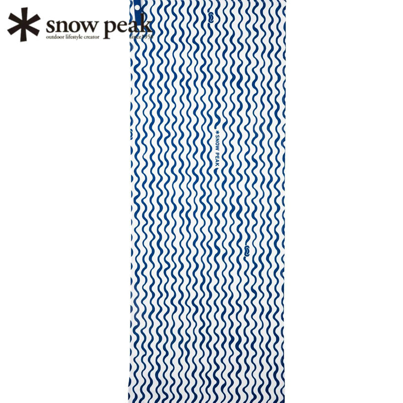 日本代购snowpeak雪峰旅行毛巾多功能巾头巾围巾logo印花户外2026