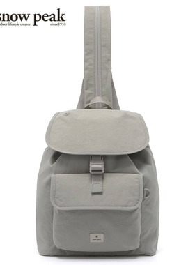 日本代购snowpeak雪峰女士二合一单肩双肩包防水日常休闲户外2026